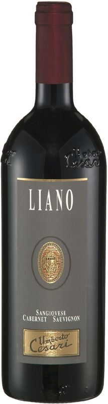 Flasche Liano Sangiovese Cabernet Sauvignon Rubicone IGT von Umberto Cesari