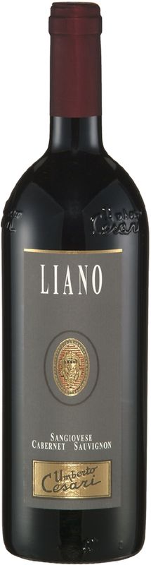 Bouteille de Liano Sangiovese Cabernet Sauvignon Rubicone IGT de Umberto Cesari