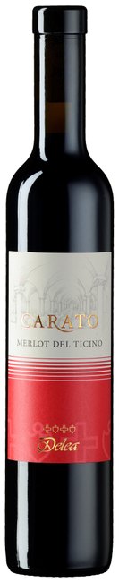 Image of Angelo Delea Merlot Ticino DOC Carato - 37.5cl - Tessin, Schweiz bei Flaschenpost.ch