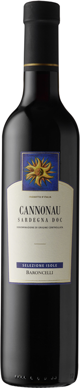 Flasche Cannonau Sardegna DOC BARONCELLI selezione isole von Baroncelli