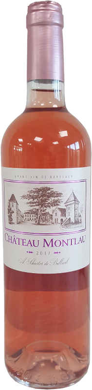 Bottle of Rosé Château Montlau Bordeaux AC from Château Montlau
