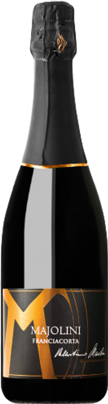 Bottle of Franciacorta Brut Valentino Majolini Riserva DOCG from Majolini