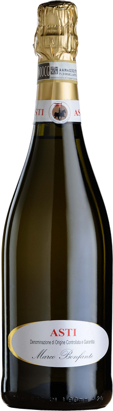 Bouteille de Asti Spumante DOCG Dolce de Marco Bonfante