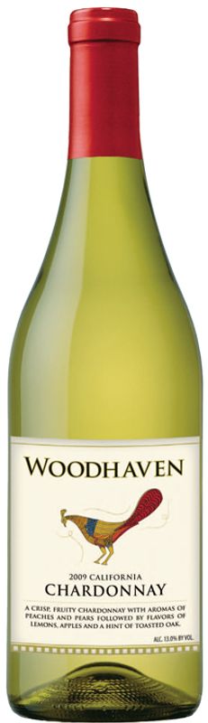 Bottle of Chardonnay California Woodhaven from Woodhaven Cellars