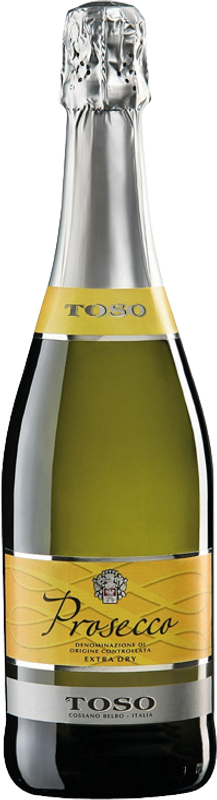 Flasche Toso Prosecco Spumante Extra Dry von Toso