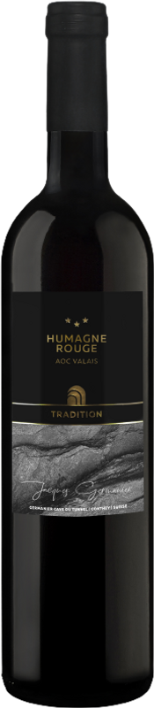 Bottle of Humagne rouge AOC du Valais from Jacques Germanier
