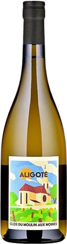 Bottiglia di Bourgogne Aligoté sans soufre VdF BIO di Clos du Moulin aux Moines