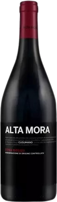 Bottiglia di Alta Mora Etna Rosso DOC di Cusumano