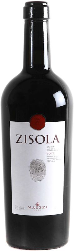 Bouteille de Zisola IGT Rosso Sicilia MAZZEI de Marchesi Mazzei