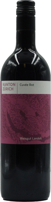 Flasche Kanton Zürich Cuvée rot AOC von Landolt Weine