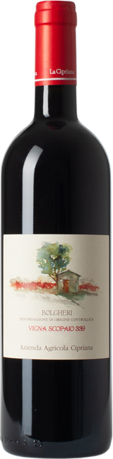 Image of Cipriana Bolgheri DOC Vigna Scopaio - 75cl - Toskana, Italien bei Flaschenpost.ch