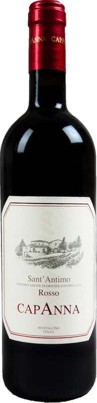 Bouteille de Sant'Antimo Rosso Capanna de Capanna