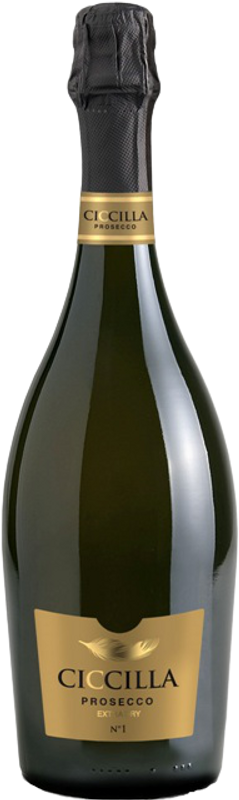 Bottiglia di Ciccilla Extra Dry Treviso Prosecco DOC N°4 di Vini Briganti