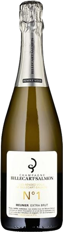Bottle of Champagne Meunier Extra Brut RDV N°3 AOC from Billecart-Salmon