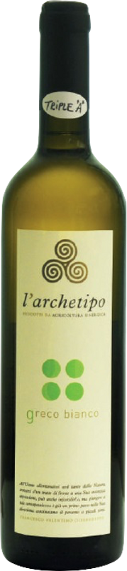 Bottle of Greco Bianco IGT from L'Archetipo