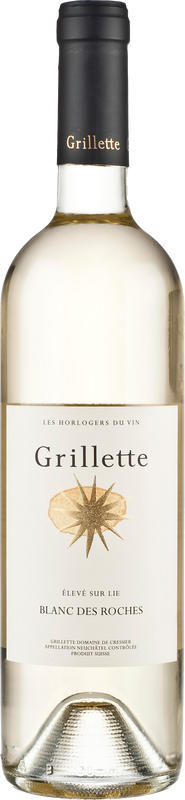 Image of Grillette Domaine De Cressier Blanc des Roches Premier Chasselas Neuchatel AOC - 75cl - Neuenburg, Schweiz