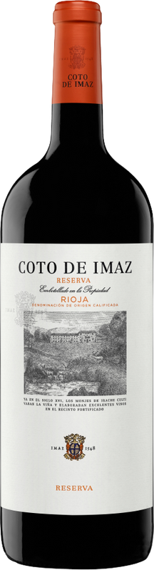 Bottiglia di Coto de Imaz Rioja DOCa Reserva di El Coto de Rioja