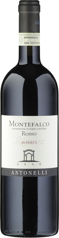 Bottiglia di Montefalco rosso DOC Riserva di Antonelli