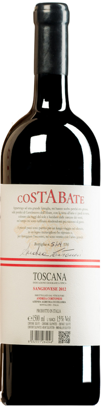 Flasche Costabate Toscana Sangiovese IGT von Azienda Agricola Uccelliera
