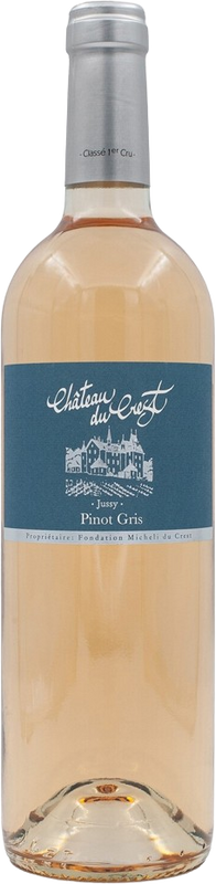 Bouteille de Pinot Gris Classé 1er Cru Genève AOC de Château du Crest