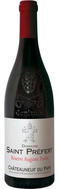 Image of Domaine St. Préfert Reserve Auguste Favier Chat.-du-Pape AOC - 75cl - Côtes du Rhône, Frankreich bei Flaschenpost.ch