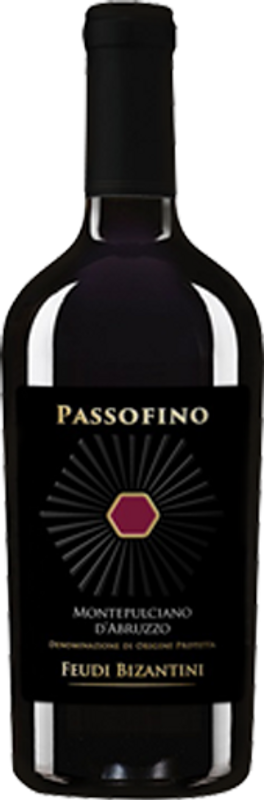 Bottle of Montepulciano d'Abruzzo DOP Passofino from Feudi Bizantini