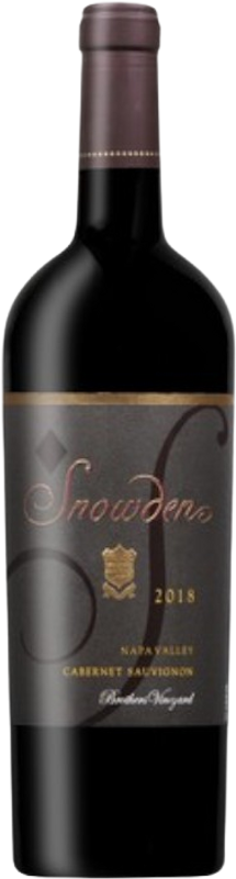Bottiglia di Cabernet Sauvignon Brothers Vineyard di Snowden Vinyards