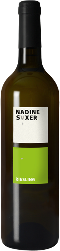 Bouteille de Riesling de Weingut Nadine Saxer