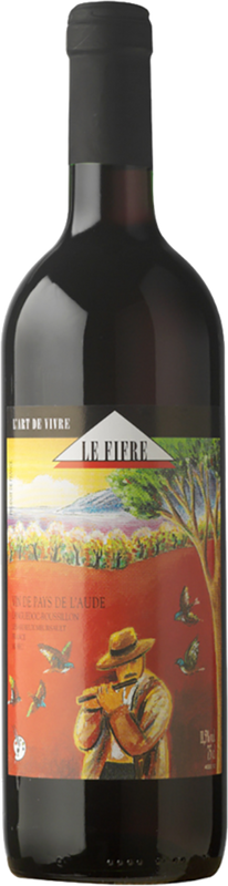 Flasche Vin rouge de l'Aude IGP von Le Fifre