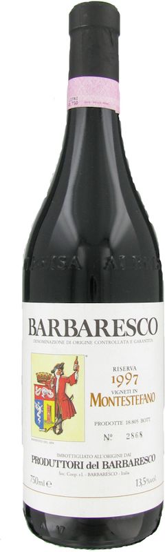 Bouteille de Montestefano Barbaresco Riserva DOCG de Produttori del Barbaresco