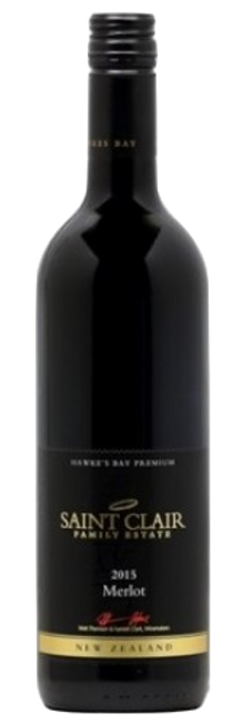 Image of Saint Clair Premium Merlot - 75cl, Neuseeland bei Flaschenpost.ch