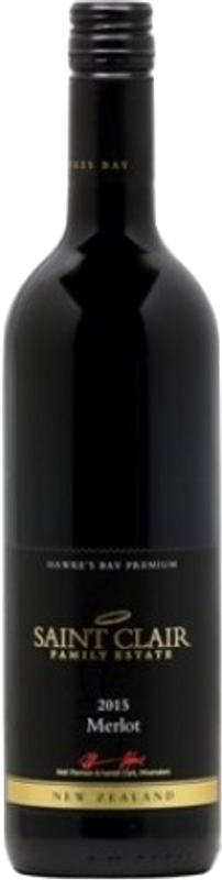 Flasche Premium Merlot von Saint Clair