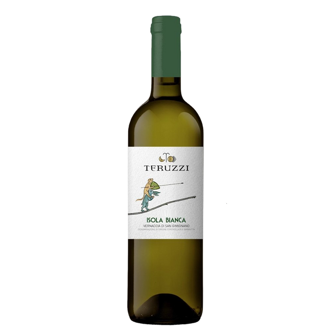 Image of Teruzzi & Puthod Isola Bianca Vernaccia di San Gimignano DOCG - 75cl - Toskana, Italien bei Flaschenpost.ch