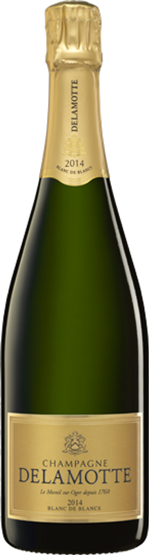 Bouteille de Champagne Blanc de Blancs Millesime de Delamotte