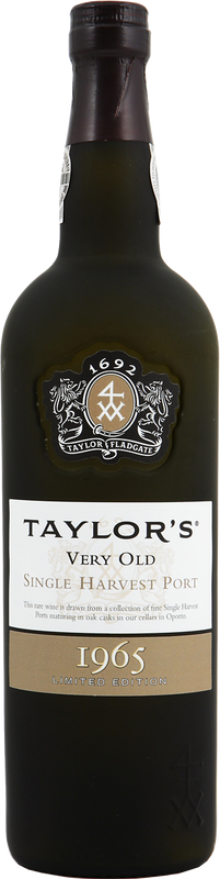 Bottle of Single Harvest Tawny Port from Taylor's Port Wine