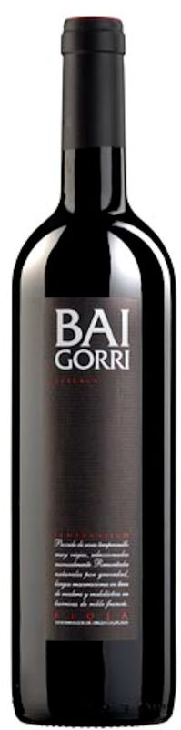 Bottle of Rioja DOC Reserva from Baigorri