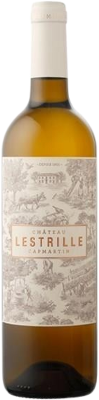 Bottiglia di Lestrille Capmartin blanc AC Bordeaux blanc di Château Lestrille