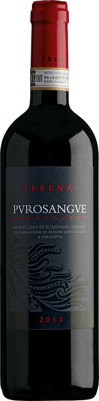 Flasche Morellino di Scansano Riserva Purosangue DOCG von Terenzi