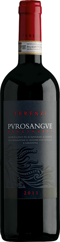 Bouteille de Morellino di Scansano Riserva Purosangue DOCG de Terenzi