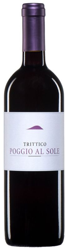 Bouteille de Trittico Rosso Toscana IGT de Poggio al Sole