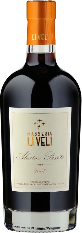 Bouteille de Aleatico Passito de Li Veli