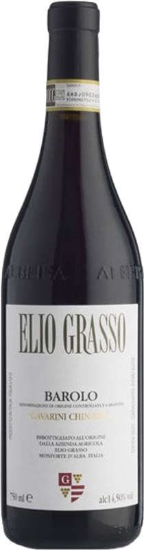 Bottle of Barolo DOCG Gavarini Chiniera from Elio Grasso