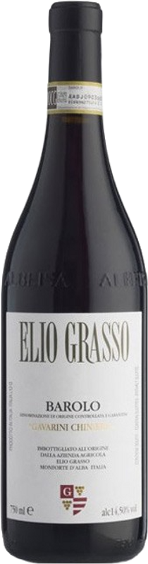 Bouteille de Barolo DOCG Gavarini Chiniera de Elio Grasso