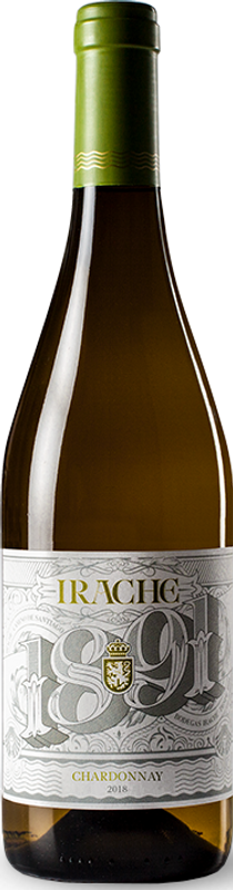 Bottiglia di Irache Chardonnay 1891 Navarra DO di Bodegas Irache