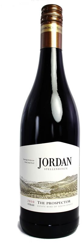 Bottiglia di Syrah The Prospector di Jordan Wine Estate