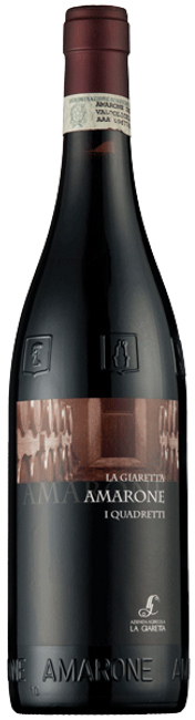 Image of La Giaretta I Quadretti Amarone Valpolicella Classico DOC - 75cl - Veneto, Italien bei Flaschenpost.ch