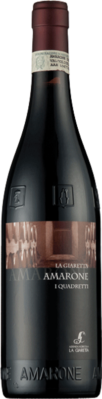 Bottle of I Quadretti Amarone Valpolicella Classico DOC from La Giaretta