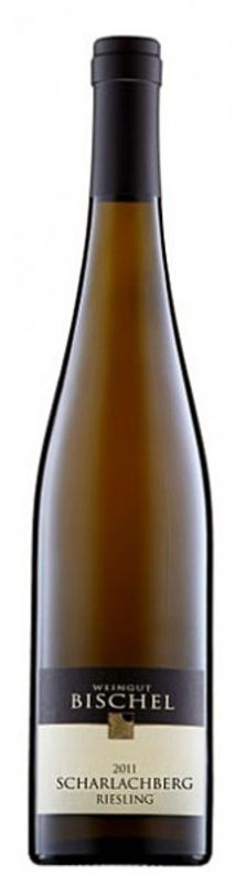 Bottle of Riesling trocken Binger Scharlachberg QbA from Weingut Bischel