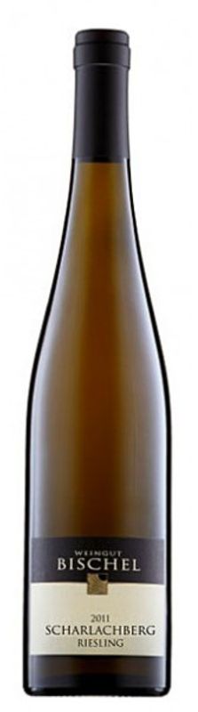 Flasche Riesling trocken Binger Scharlachberg QbA von Weingut Bischel