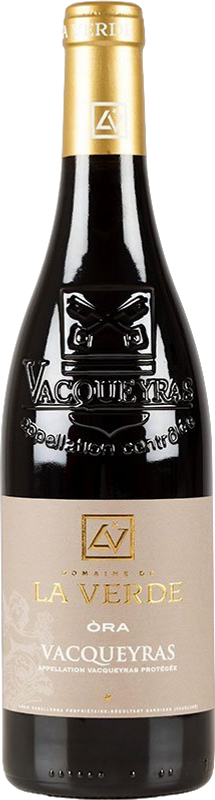 Bottle of Ora AOP Vacqueyras from Domaine de La Verde